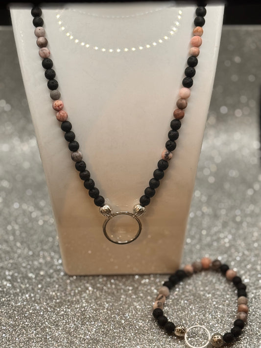 Lavastein Schmuck Set